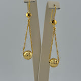 Ball Dropdown Luxury Earrings 4.69 grams I 199247