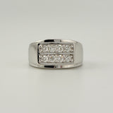 Silver Diamond Ring