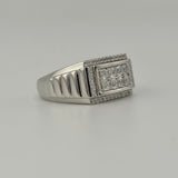 Silver Diamond Ring