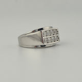Silver Diamond Ring