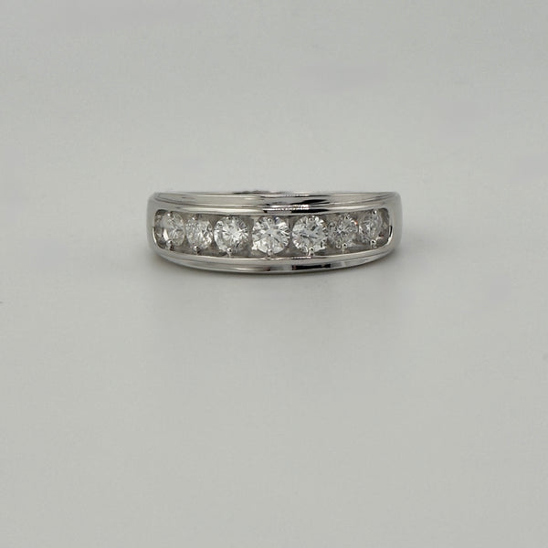 Silver Diamond Ring