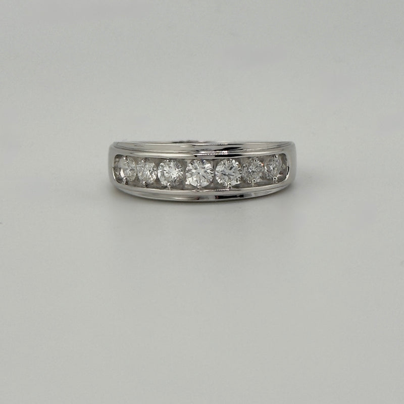 Silver Diamond Ring