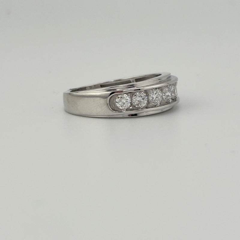 Silver Diamond Ring