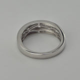 Silver Diamond Ring