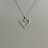 0.75 ctw Heart Necklace