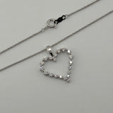 0.75 ctw Heart Necklace