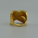Luxury Polished Gold Wrap Ring 4.34 grams | 199257
