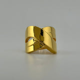 Luxury Polished Gold Wrap Ring 4.34 grams | 199257