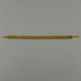 Premium Gold Bracelet with Textured Barrel Beads 12.14 | 199264
