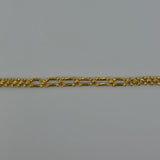 Modern Double Design Premium Bracelet 8.09 grams I 199266