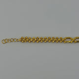 Modern Double Design Premium Bracelet 8.09 grams I 199266