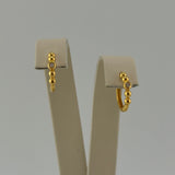 Premium Hoops with Stone 2.74 grams I 199313