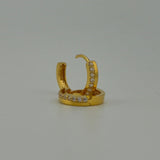 Premium Stones Hoops 2.58 grams I 199316