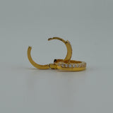 Premium Stones Hoops 2.58 grams I 199316