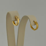 Premium Stones Hoops 2.58 grams I 199316