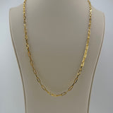 Paperclip Style Necklace 6.78 grams I 197616
