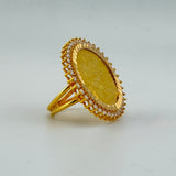 21k Gold Lira Traditional Ring 10.44 grams | 204620