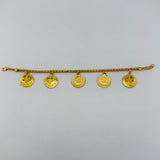 21k Gold Rashadi Charm Halabi Bracelet 19.86 grams | 204627