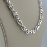 Sterling Silver Custom Link Chain 36.06 grams | 199537