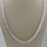 Sterling Silver Custom Link Chain 21.96 grams | 199536