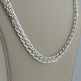 Sterling Silver Custom Link Chain 21.96 grams | 199536