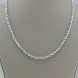 Sterling Silver Rope Chain 23.79 grams | 199552