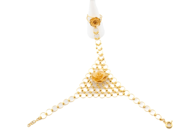 21k Dubai Gold Bracelet