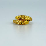 21k Gold Modern Crossover Ring 2.93 grams | 204669