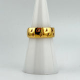 21k Gold Modern Polished Ring 3.5 grams | 204674