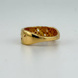 21k Gold Modern Polished Ring 3.5 grams | 204674