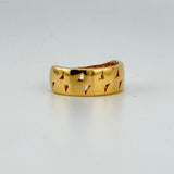 21k Gold Modern Polished Ring 3.5 grams | 204674