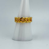 Miami Cuban Ring 21k Gold 3.69 grams | 204676