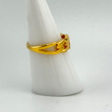 Miami Cuban Ring 21k Gold 3.69 grams | 204676