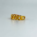 Miami Cuban Ring 21k Gold 3.69 grams | 204676
