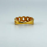 Miami Cuban Ring 21k Gold 3.69 grams | 204676