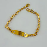 BABY Bracelet 21k Gold 6 inch 3.39 grams | 204731