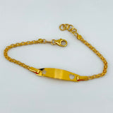 BABY Bracelet 21k Gold 6 inch 3.24 grams | 204733