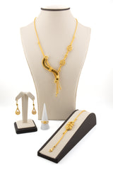 Gold Necklace Set