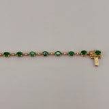 6.00 ctw Emerald Bracelet