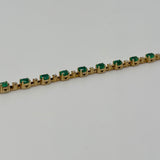 6.00 ctw Emerald Bracelet