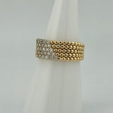 Milgrain Diamond Ring