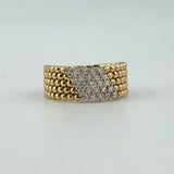 Milgrain Diamond Ring