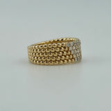 Milgrain Diamond Ring