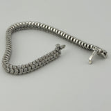 3 Row Diamond Tennis Bracelet