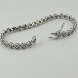 Perfect Halo Tennis Bracelet