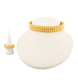 Gold Choker Modern Dubai