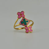 Pink and Blue Flower 196276