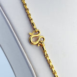 0.999 24k Gold Chain 25 inch 3.0 mm 44.8 grams I 204880