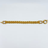 21k Gold Luxury 3 Row with Stones 22.24 grams | 202132