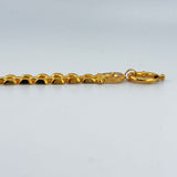 21k Gold Luxury 3 Row with Stones 22.24 grams | 202132